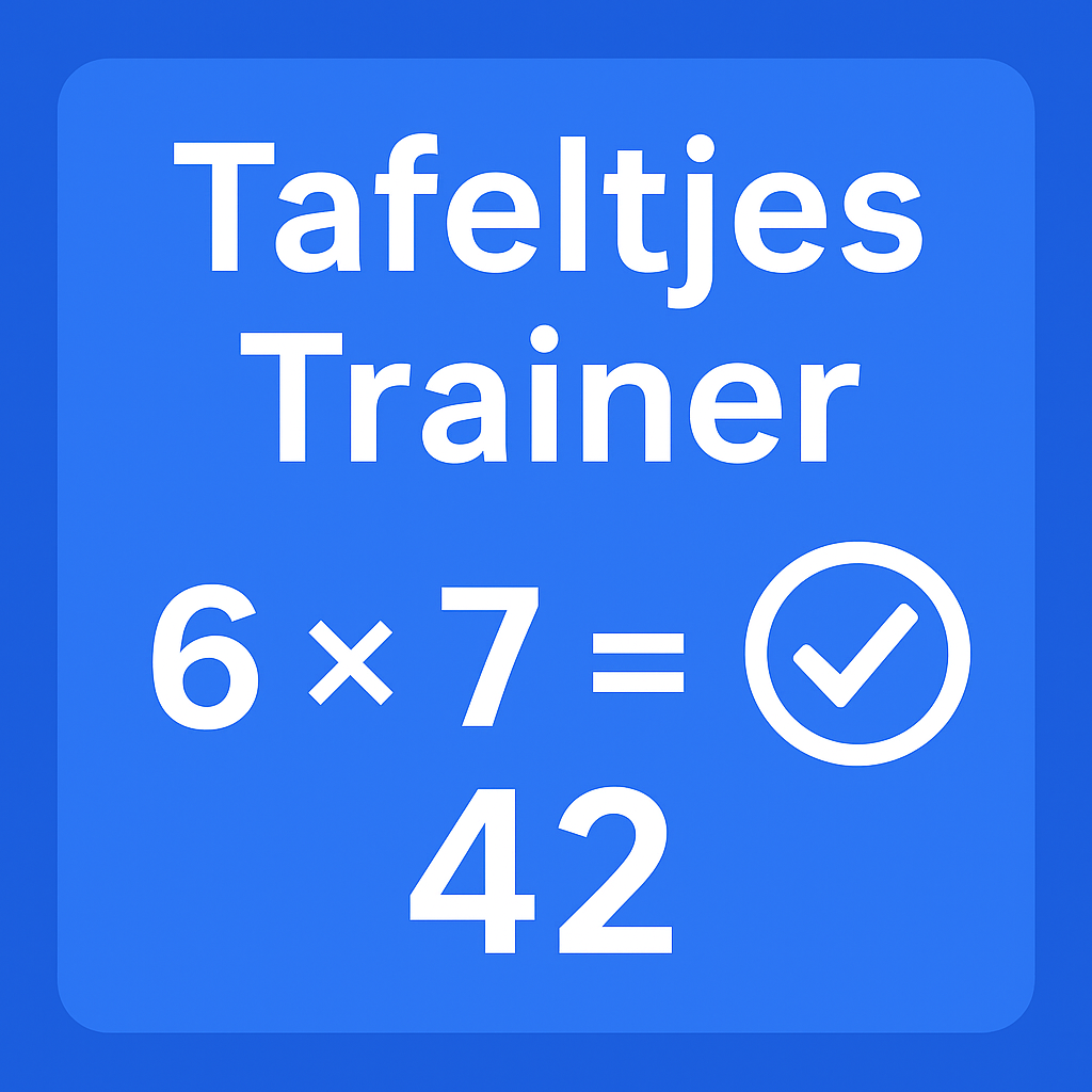 Tafeltjes Trainer